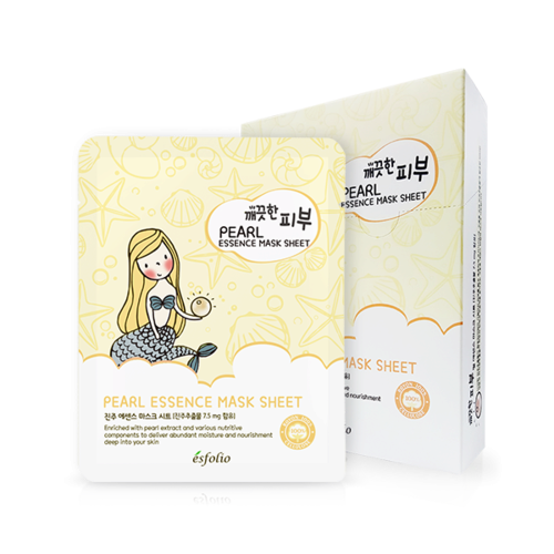 _PURE SKIN_ Pearl Essence Mask Sheet